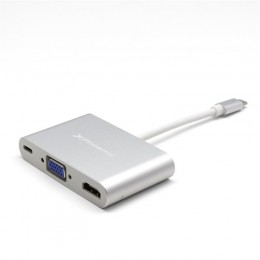 DOCK HUB USB-C PHOENIX 3 EN 1 HDMI 4K/VGA/USB-C WHITE